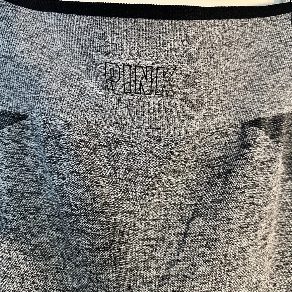 PINK Victoria's Secret seamless, Charcoal Leggings - Picture 9 of 9